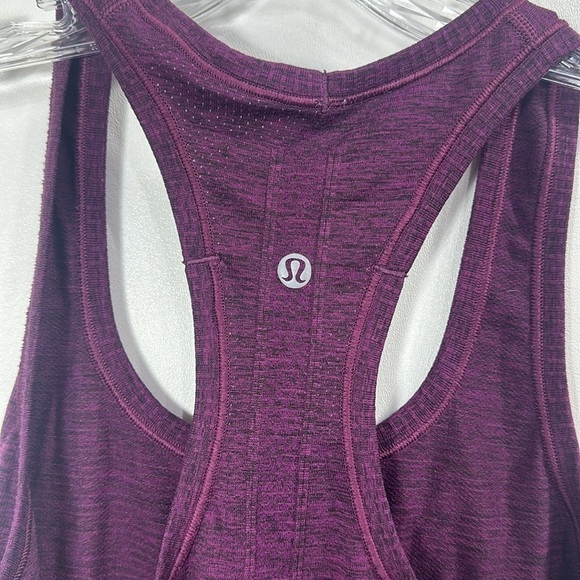 Lululemon Swiftly Tech Purple razorback tank top size 6 - Picture 6 of 8